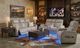 Signature Design by Ashley® Boyington Gray Power Reclining Sofa with Adjustable Headrest-0