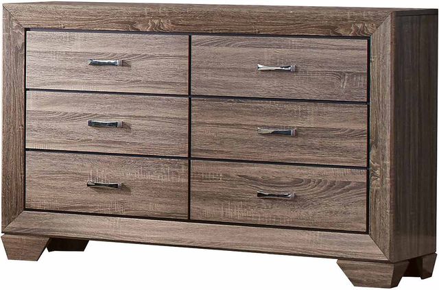Coaster® Kauffman Washed Taupe Dresser-0