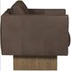 Vanguard® Furniture Customizable Kendell Leather Swivel Chair-2