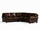 Santiago Leather 3 Piece Sectional-3
