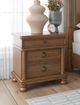 Signature Design by Ashley® Rowlenstown Brown 3-Drawer Nightstand-1