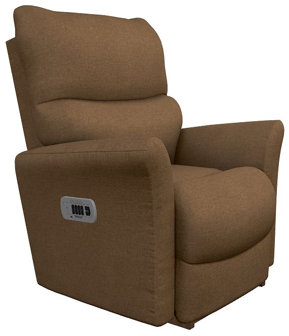 La-Z-Boy® Rowan Nutmeg Power Rocking Recliner with Headrest and Lumbar-0