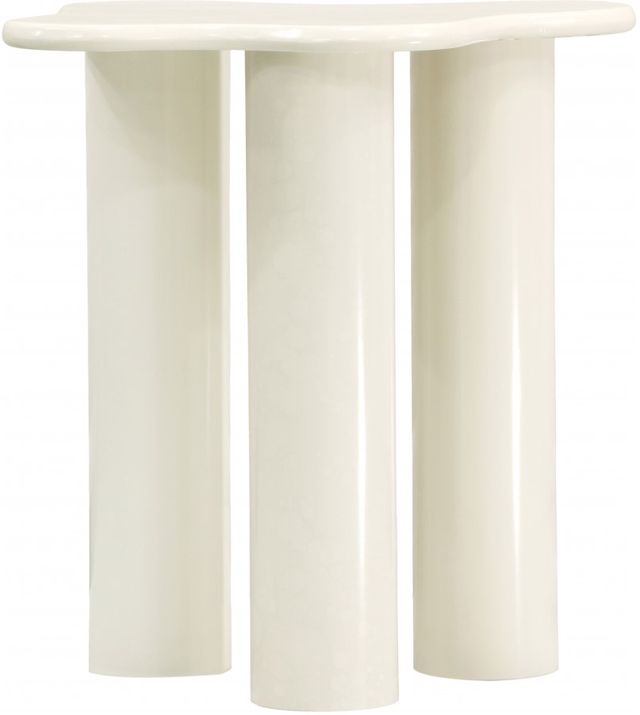 Meridian Furniture Romaine Cream End Table-1