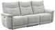 Homelegance® Tesoro 3-Piece Mist Gray Power Double Reclining Sofa with Power Headrests-0