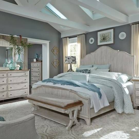 Liberty Furniture Farmhouse Reimagined Antique White/Chestnut Chest-2