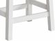 Intercon Kona Gray/White Backless Barstool-2