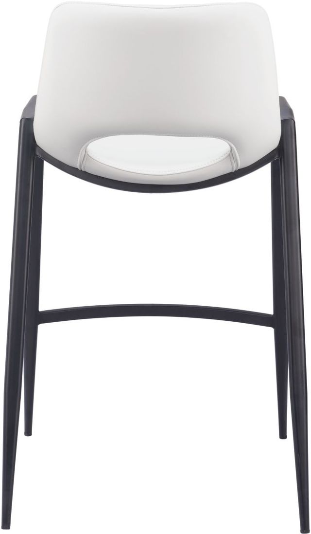 Zuo® Modern Desi White Counter Chair-3