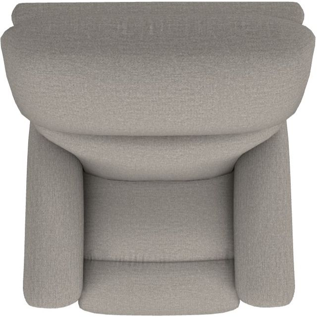 La-Z-Boy® Brooks Stone Power Rocking Recliner with Headrest-4