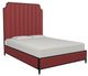 Wesley Allen Customizable Spencer California King Upholstered Panel Bed-3