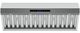 FORNO® Palazzo Alta Qualita 48" Stainless Steel Wall Mounted Range Hood-0