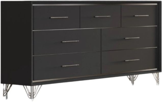 New Classic® Home Furnishings Ava Ebony Dresser-0