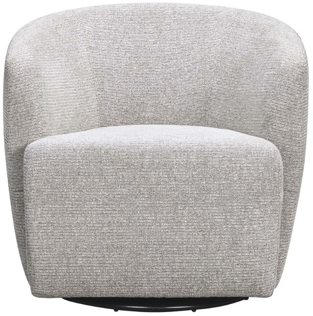 Parker House® Mingle Thatch Gray Swivel Glider Accent Chair-1