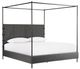 Four Hands Anderson Knoll Charcoal Canopy Bed-0