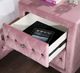Furniture of America® Zohar Pink Nightstand-1