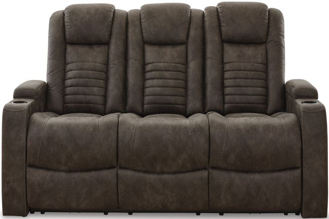 Signature Design by Ashley® Soundcheck Earth Power Reclining Sofa-0