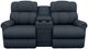 La-Z-Boy® Pinnacle Navy Manual Wall Reclining Loveseat with Console-1