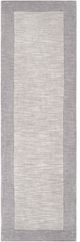 Surya Mystique Medium Gray 3'x8' Runner Rug-0