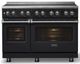 Viking® 5 Series 48" Onyx Pro Style Induction Range with Polished Chrome Trim-4