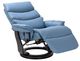 BenchMaster Cheer Ocean Manual Flip-Up Footrest Recliner-2