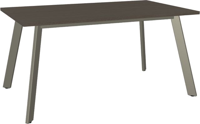 Amisco Customizable Lidya White Oak 60" Veneer Dining Tabl-0