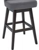 Armen Living Celine Gray 26" Counter Stool-3