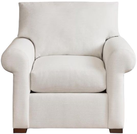 Bassett® Furniture Customizable Hanover Roll Arm Chair-1