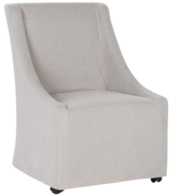 Classic Home Warwick Stone Beige Dining Chair-0