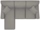 La-Z-Boy® Piper 2-Piece Steel Sofa with Chaise-4
