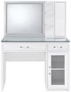 Coaster® Flora 2-Piece White High Gloss Vanity Set with LED Mirror-5