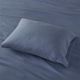 Olliix by True North by Sleep Philosophy Cozy Flannel Blue Solid King 100% Cotton Printed Sheet Set-3