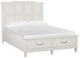 Magnussen Home® Willowbrook Egg Shell White Queen Storage Panel Bed-0