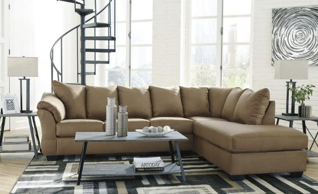 Signature Design by Ashley® Darcy 3-Piece Mocha Living Room Set-3