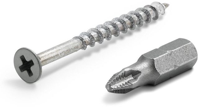 Gladiator® Pack of 32 Smoke colour-Matched Screws-0
