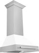 ZLINE 30" White Matte Wall Mounted Range Hood-2