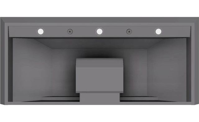 Vent-A-Hood® 48" Gunsmoke Euro Style Wall Mounted Range Hood-2