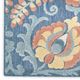 Nourison Home™ Aloha Blue Rose 5'x8' Style 1 Area Rug-5