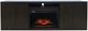 Jofran Inc. Laurel Creek Espresso 78" Fireplace-2