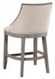 American Woodcrafters Keller Beige/Grey 26" Barstool-2