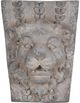 A & B Home Gray Lion’s Head Wall Decor-0