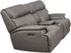 Cheers by Man Wah Naples Taupe Power Reclining Loveseat with Tilt Console-0