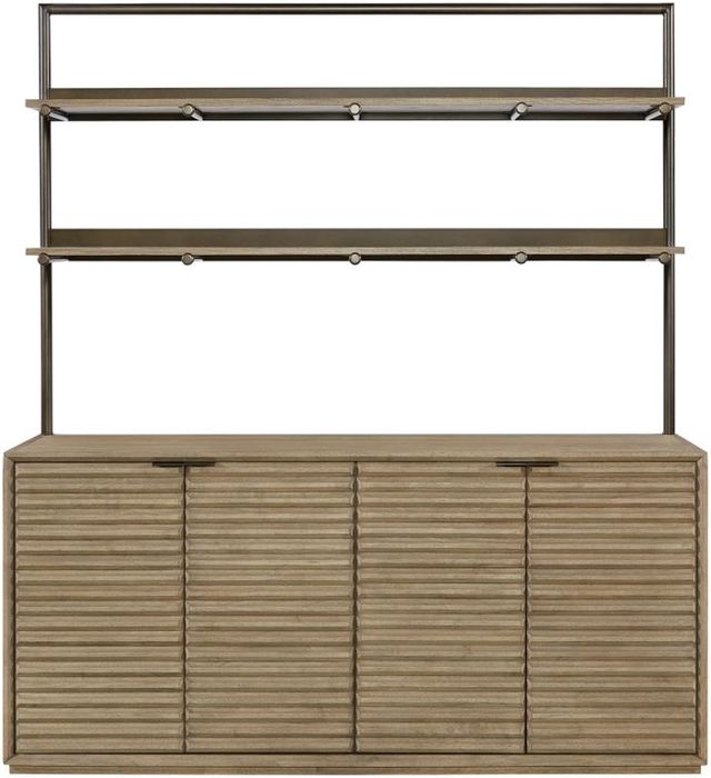 Bernards Linné Wheat Sideboard and Hutch-2