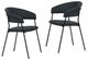 VIG Furniture Modrest Marlynn 2-Piece Dark Gray Dining Chair Set-1