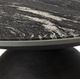 Four Hands Corbett Black Round Coffee Table with Aluminum Base-4