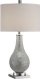 Crestview Collection Ascott Chrome/Silver/White Table Lamp-0