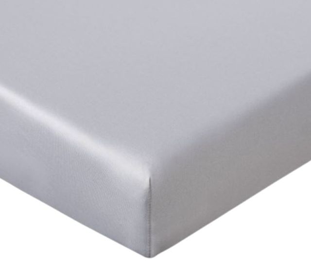 BEDGEAR® Dri-Tec Performance® Baby Light Gray Fitted Crib Sheet-1