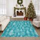 Dalyn™ Rug Company Merry & Bright MY21 Teal 5'x8' Area Rug-5