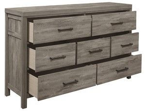 Mazin Furniture Bainbridge Gray Dresser-2