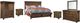 Signature Design by Ashley® Lakeleigh 6-Piece Brown King Panel Bed Set-0