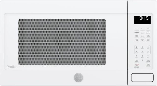 GE Profile™ 1.5 Cu. Ft. White Countertop Convection/Microwave-0