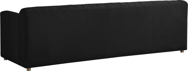 Meridian Furniture Naya Black Velvet Sofa-3